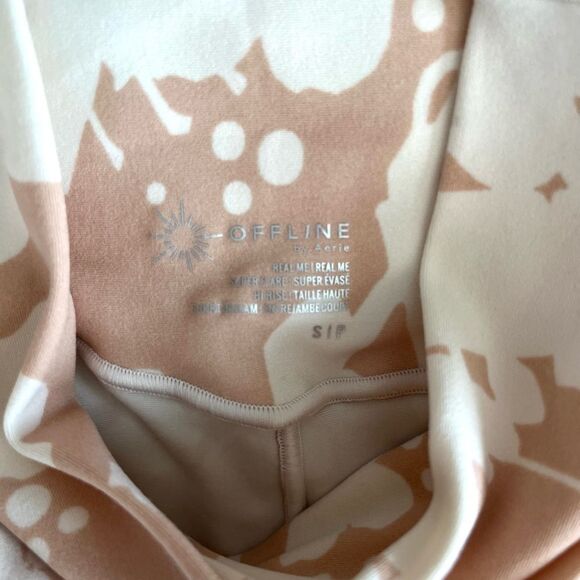 Aerie Offline Floral Super Flare Crossover Leggings - Picture 5 of 5